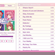 The music player screen for Doki Doki Literature Club Plus, where players can listen to tunes from the game.